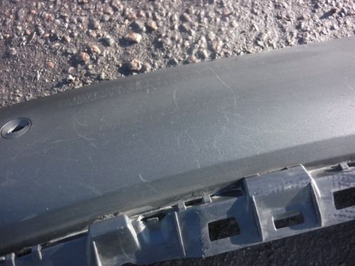 фото BMW X6 E71 Юбка заднего бампера 2008-2014