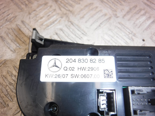 фото Mercedes C W204 Блок управления климатической установкой 2007-2013