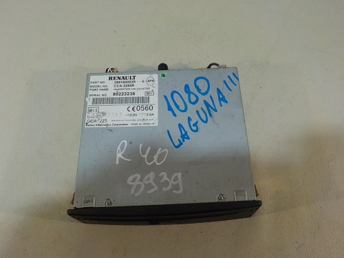 фото Renault Laguna 3 Проигрыватель DVD NAVI 2008-2015