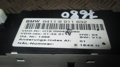 фото BMW 3 E46 Блок управления печкой 1998-2005