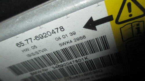 фото BMW 7 E65 Датчик AIR BAG 2001-2008